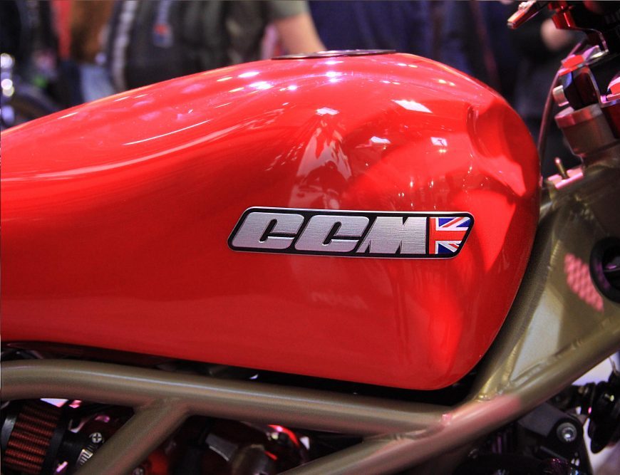 CCM Spitfire Foggy Edition Motorcycle Tank
