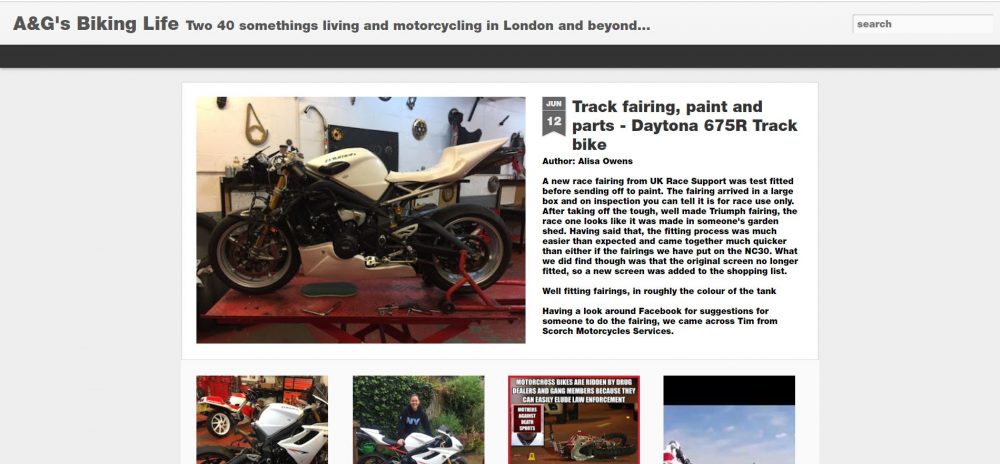 A&G's Biking Life motorcycle blog