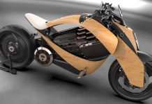 Newron Motors creates wooden conceptual motorcycle newron-motors-electric-motorcycle