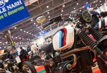 The Carole Nash MCN London Show Feb 2022. Carole Nash Bike Show