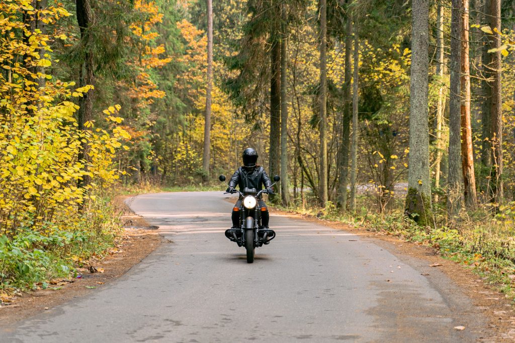 B500 motorcycle road