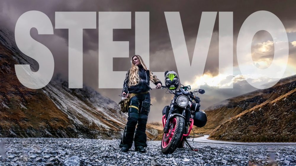 Stelvio Pass: 46 HAIRPIN BENDS… on ice… uphill Stelvio