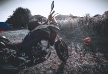 Motorcycle expedition to Nordkapp Camping in Oxford, UK