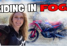 Motorbiking in the Fog