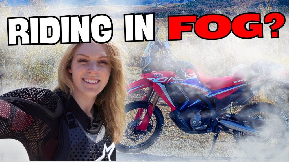 Fog Ride Motorbiking in the Fog - Saffy Sprocket