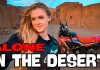 Motorbiking ALONE in the Desert