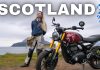 Motorbiking for Dinosaur Footprints on the Isle of Arran